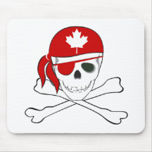 Canadian Pirate Mouse Pad