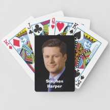 Canadian Prime Minister Stephen Harper Card Deck