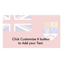 Canadian Red Ensign flag Business Cards