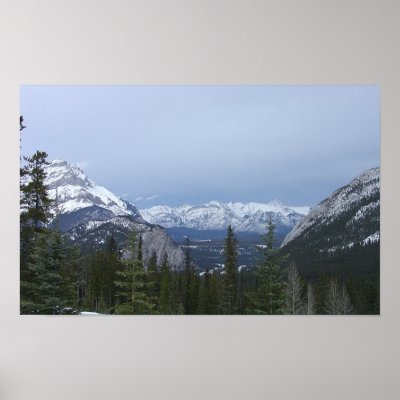 Canadian Rocky Mountains 1 Poster by CanadianNeil