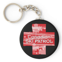 Canadian Ski Patrol Key Chains