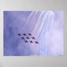 Canadian Snowbirds Airforce Motivational Art Posters