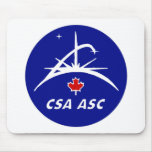 Canadian Space Agency Logo Mousepads