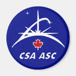 Canadian Space Agency Logo Refrigerator Magnets