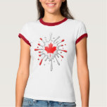 Canadian Splatter t-shirts