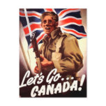 Canadian War Propaganda postcards