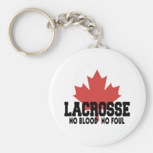 Canadien de lacrosse du Canada Porte-clé