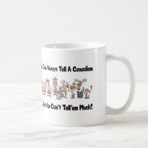 Canadien drôle tasse à café