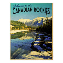 Canadien les Rocheuses Cartes Postales