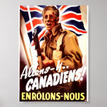 canadiens allons-y affiche