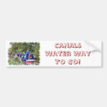 CANAL BOATS UK BUMPER STICKER