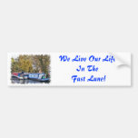 CANAL BOATS UK BUMPER STICKERS