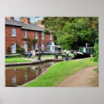 CANAL BOATS UK PRINT