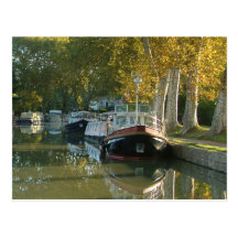 Canal du Midi - Capestang Post Card