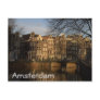 Canal houses post card