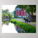 Canal Locktender's House Print