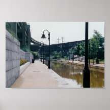Canal Walk Print