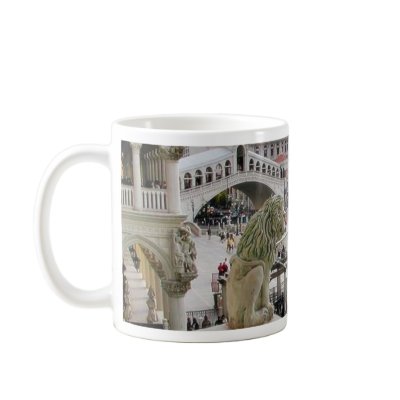 Canals Gondolas Bridges Las Vegas Coffee Mugs by lifesphere