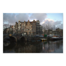 Canals in Amsterdam Photograph