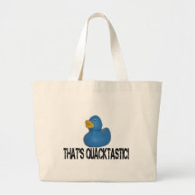 Canard bleu sac fourre-tout