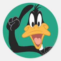 Canard de Daffy avec une grande idée Adhésif