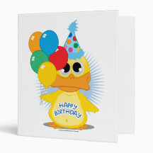 Canard de joyeux anniversaire