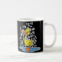 canard mignon de magma sous la pluie tasse