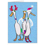 Canards de Noël Cartes De Vœux