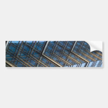 Canary Wharf  London Abstract Bumper Sticker
