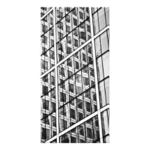 Canary Wharf London Abstract Picture Card