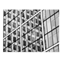 Canary Wharf London Abstract Postcards