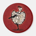 Cancan Dancer Magnets