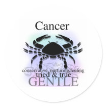 Cancer About You Round Stickers