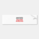 Cancer...All The Cool Kids Are Kicking Its Butt Bumper Sticker