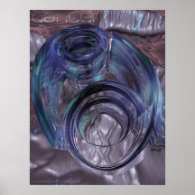 Cancer astrological sign poster