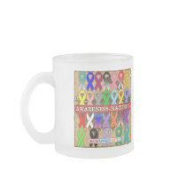 Cancer Awareness Matters - Awareness Ribbons Mugs