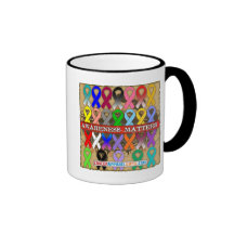 Cancer Awareness Matters - Awareness Ribbons Mugs
