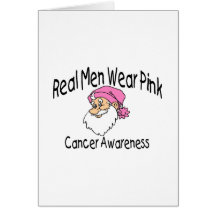 Cancer Awareness Santa Greeting Cards