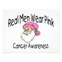 Cancer Awareness Santa Invitations