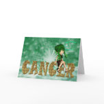 Cancer Birthday Card cute