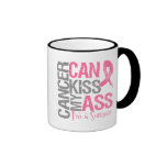 Cancer Can Kiss My Ass - Breast Cancer Survivor Coffee Mug