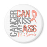 Cancer Can Kiss My Ass Endometrial Cancer Survivor Magnets
