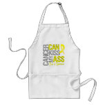 Cancer Can Kiss My Ass - Testicular Cancer Aprons