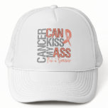 Cancer Can Kiss My Ass - Uterine Cancer Survivor Trucker Hats