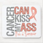 Cancer Can Kiss My Ass - Uterine Cancer Survivor mousepads