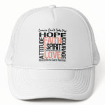 Cancer Can't Take My Hope Collage Uterine Cancer hats