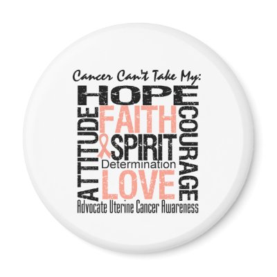 Cancer Can't Take My Hope Collage Uterine Cancer by giftsforawareness