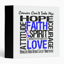 Cancer Can't Take My Hope Male Breast Cancer Binders