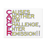 Cancer Causes Post Card