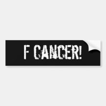 Cancer de F ! Adhésif Pour Voiture
